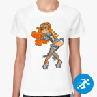 Женская спортивная футболка