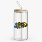 Банка с бамбуковой крышкой