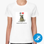 Женская спортивная футболка