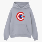 Толстовка худи оверсайз