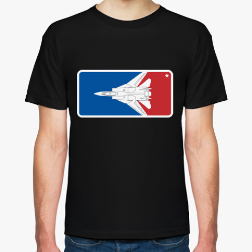 Футболка с принтом Самолет