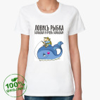 Женская футболка органик