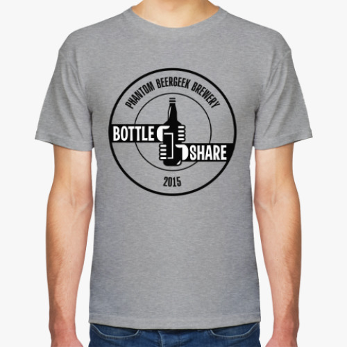 Футболка с принтом Bottle Share