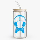 Банка с бамбуковой крышкой