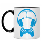 Кружка двухцветная