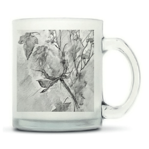 Кружка матовая с принтом Сонет