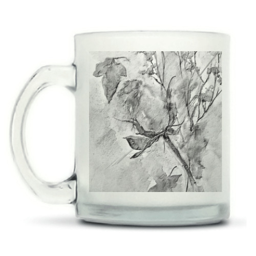 Кружка матовая с принтом Сонет