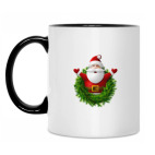 Кружка двухцветная