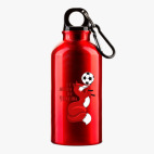 Металлическая бутылка 400 мл UV-DTF