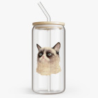 Банка с бамбуковой крышкой