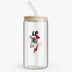 Банка с бамбуковой крышкой