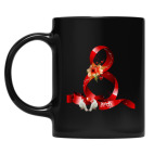 Кружка цветная UV-DTF