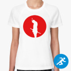 Женская спортивная футболка