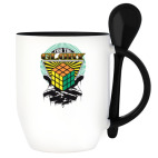 Кружка с ложкой