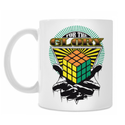 Кружка с принтом Кубик Рубика | Rubiks Cube