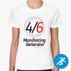 Женская спортивная футболка