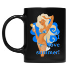 Кружка цветная UV-DTF