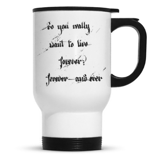 Кружка-термос авторская каллиграфия