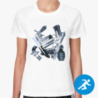 Женская спортивная футболка