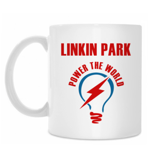 Кружка с принтом Linkin Park