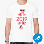 Мужская спортивная футболка