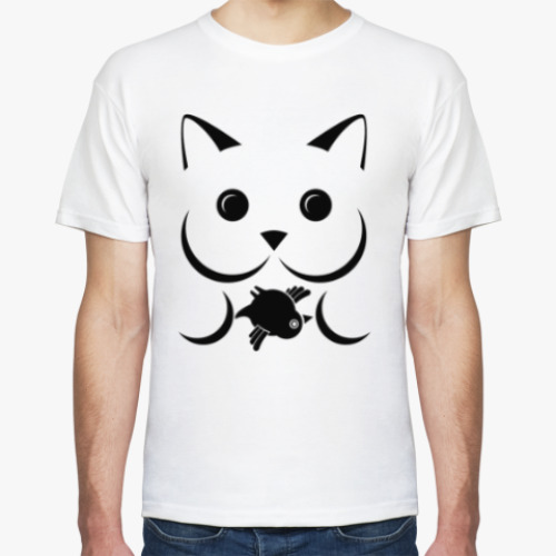 Футболка с принтом Кошачьи забавы