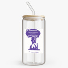 Банка с бамбуковой крышкой