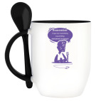 Кружка с ложкой