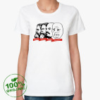 Женская футболка органик