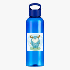 Прозрачная спортивная бутылка