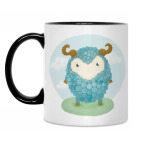 Кружка двухцветная