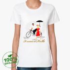 Женская футболка органик