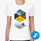 Женская спортивная футболка