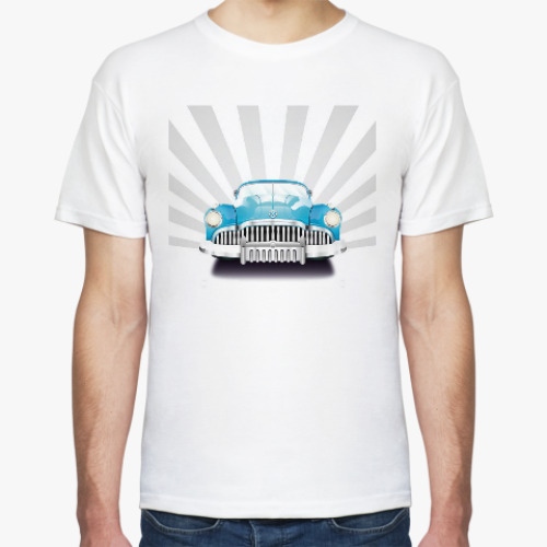 Футболка с принтом Автомобиль