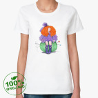 Женская футболка органик