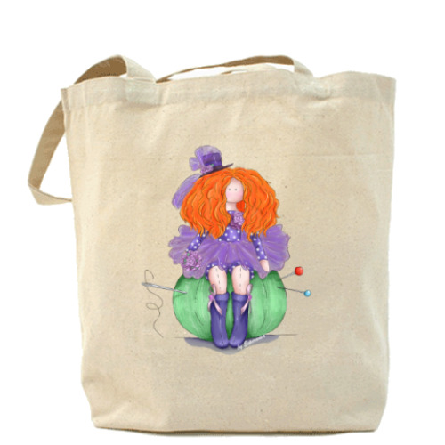 Сумка шоппер Кукла Тильда