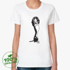 Женская футболка органик
