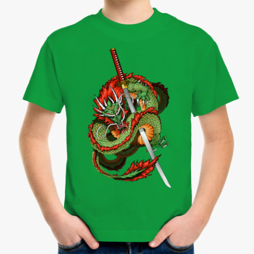 Детская футболка Дракон