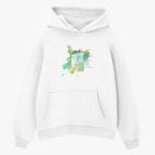 Толстовка худи оверсайз