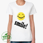 Женская футболка органик