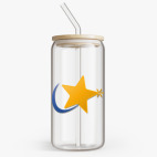 Банка с бамбуковой крышкой