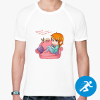 Мужская спортивная футболка