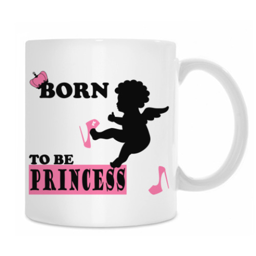 Кружка Born to be Princess!