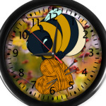 Шмель с мотком