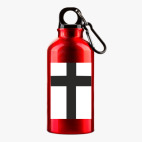 Металлическая бутылка 400 мл UV-DTF