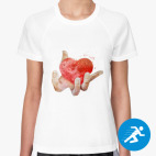 Женская спортивная футболка