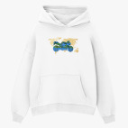 Толстовка худи оверсайз