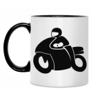 Кружка двухцветная