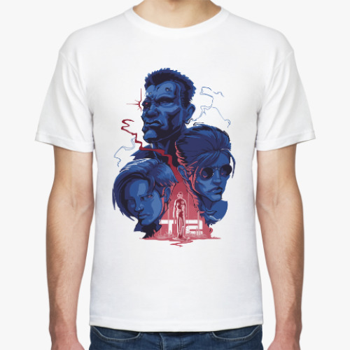 Футболка с принтом Терминатор