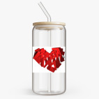 Банка с бамбуковой крышкой